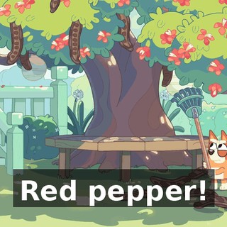 Red pepper!