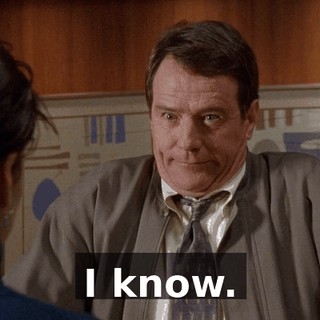 I know.