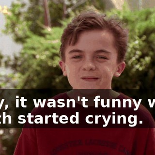 Okay, it wasn't funny when Spath started crying.