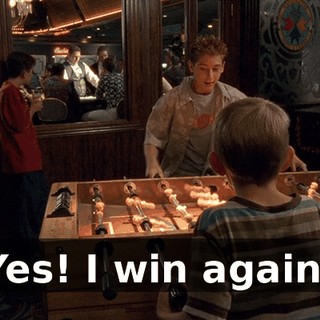 Yes! I win again!