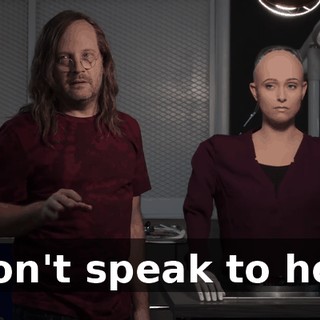 Don't speak to her.
