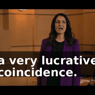 a very lucrative coincidence.