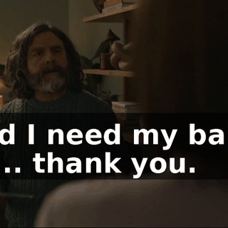 And I need my balls, so... thank you.