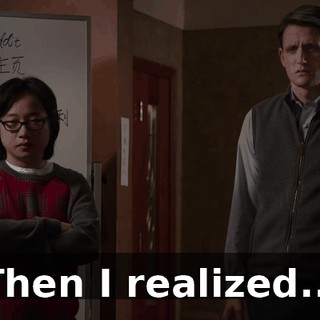 Then I realized...