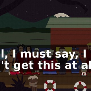 Well, I must say, I still don't get this at all.