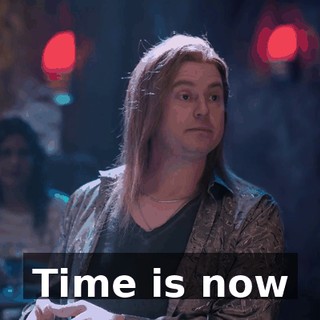 ♪ Time is now ♪