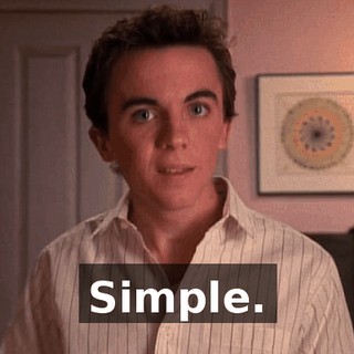 Simple.
