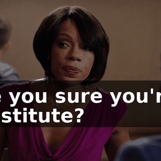Are you sure you're a prostitute?