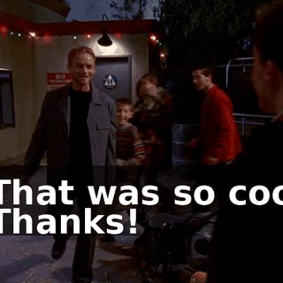 - That was so cool! - Thanks!