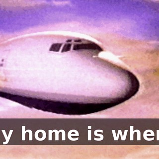♪ My home is where ♪