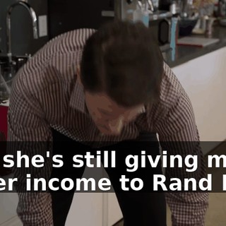 or if she's still giving most of her income to Rand Paul.