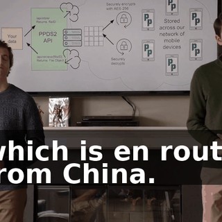which is en route from China.