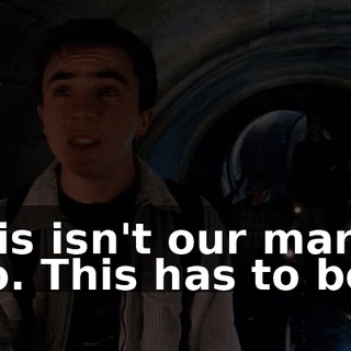 - this isn't our mark. - No. This has to be it.