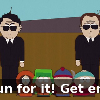 Run for it! Get em!