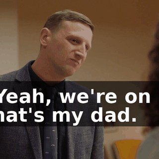 - Yeah, we're on it. That's my dad.