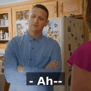 - Ah--