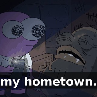 my hometown.