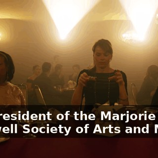 the president of the Marjorie Caldwell Society of Arts and Music,