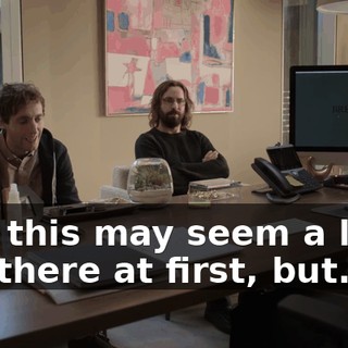 And this may seem a little out there at first, but...