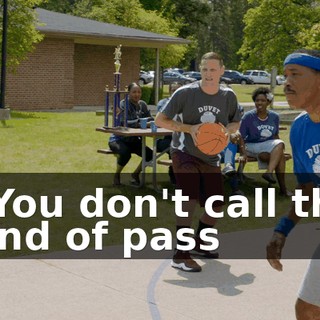 - You don't call the kind of pass