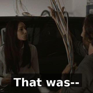 That was--
