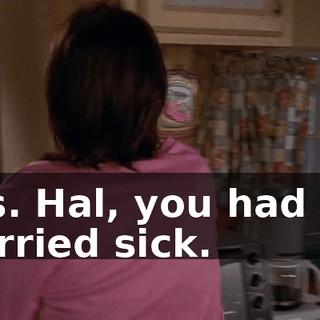Yes. Hal, you had me worried sick.
