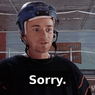 Sorry.