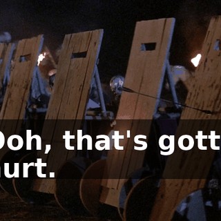 Ooh, that's gotta hurt.