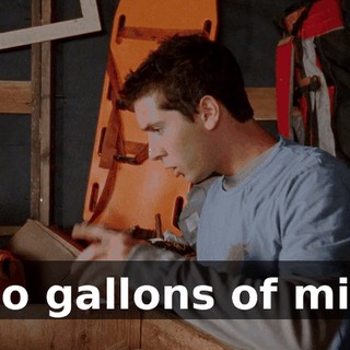 two gallons of milk,