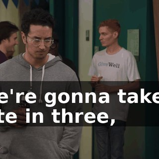 We're gonna take a bite in three,