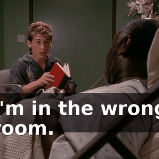 I'm in the wrong room.