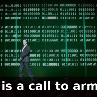 It is a call to arms.