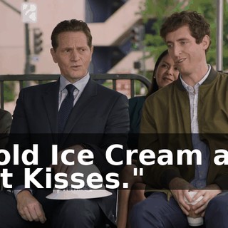 "Cold Ice Cream and Hot Kisses."
