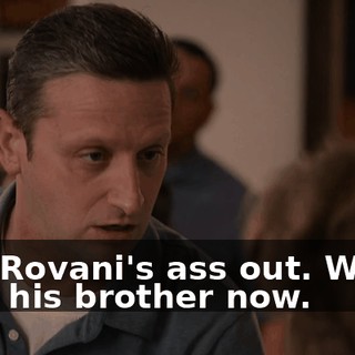 Rob Rovani's ass out. Works with his brother now.