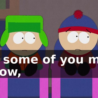 As some of you may know,
