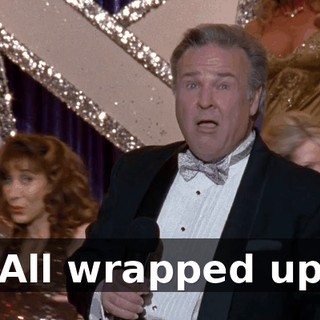 ♪ All wrapped up ♪