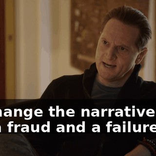 to change the narrative that I'm a fraud and a failure.