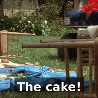 The cake!