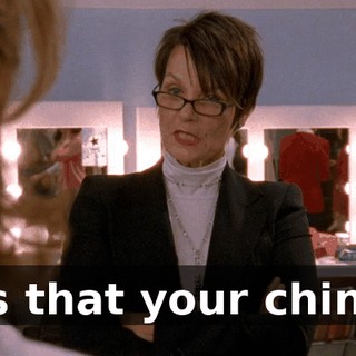 Is that your chin?