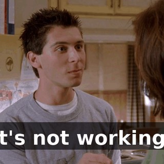 It's not working.