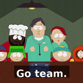Go team.