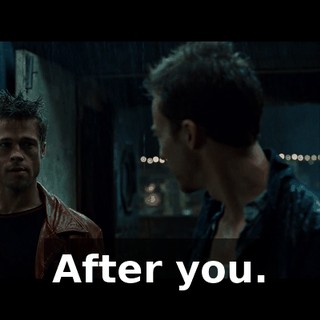 After you.