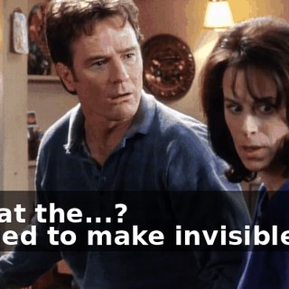 - What the...? - I tried to make invisible ink,