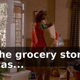 The grocery store was...