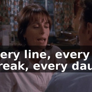 Every line, every streak, every daub.