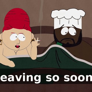 Leaving so soon?