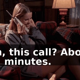 Uh, this call? About 97 minutes.