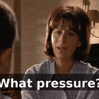 What pressure?