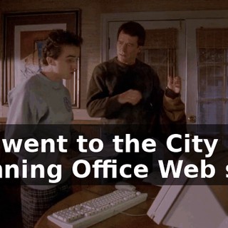 so I went to the City Planning Office Web site.