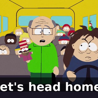 Let's head home.